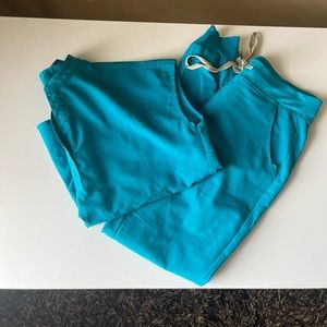 Figs Scrubs teal